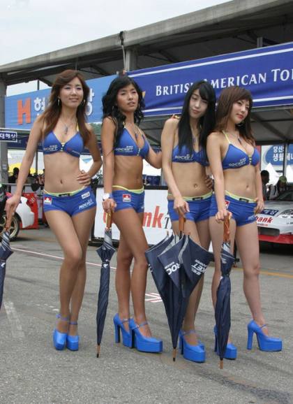 Racing Car Babes