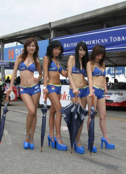 Racing Car Babes